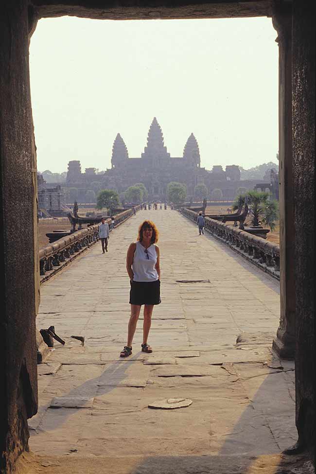 Bel at a Temple in Angkor